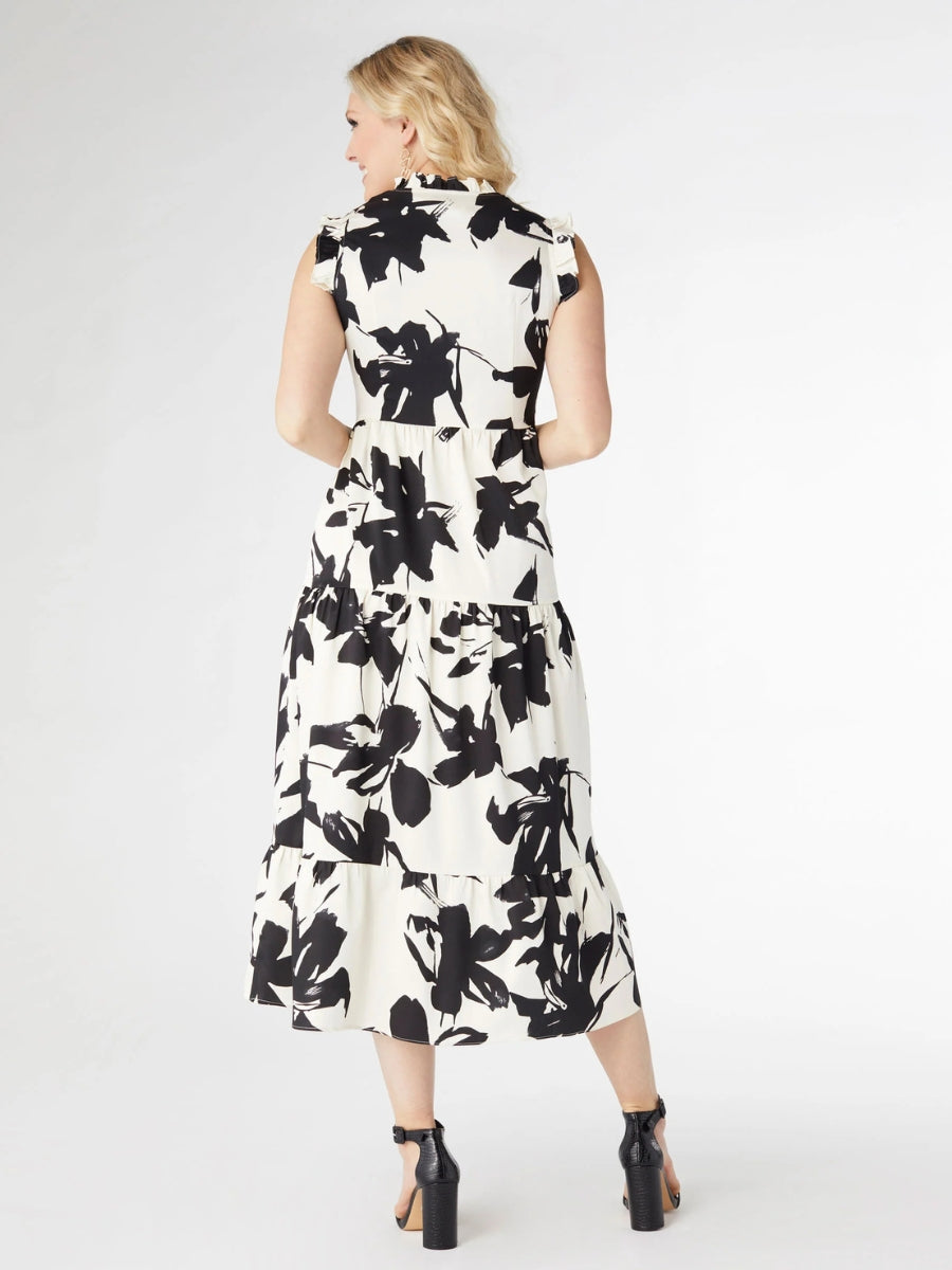 Coco + Carmen Leilani Maxi Dress - Cream/Black
